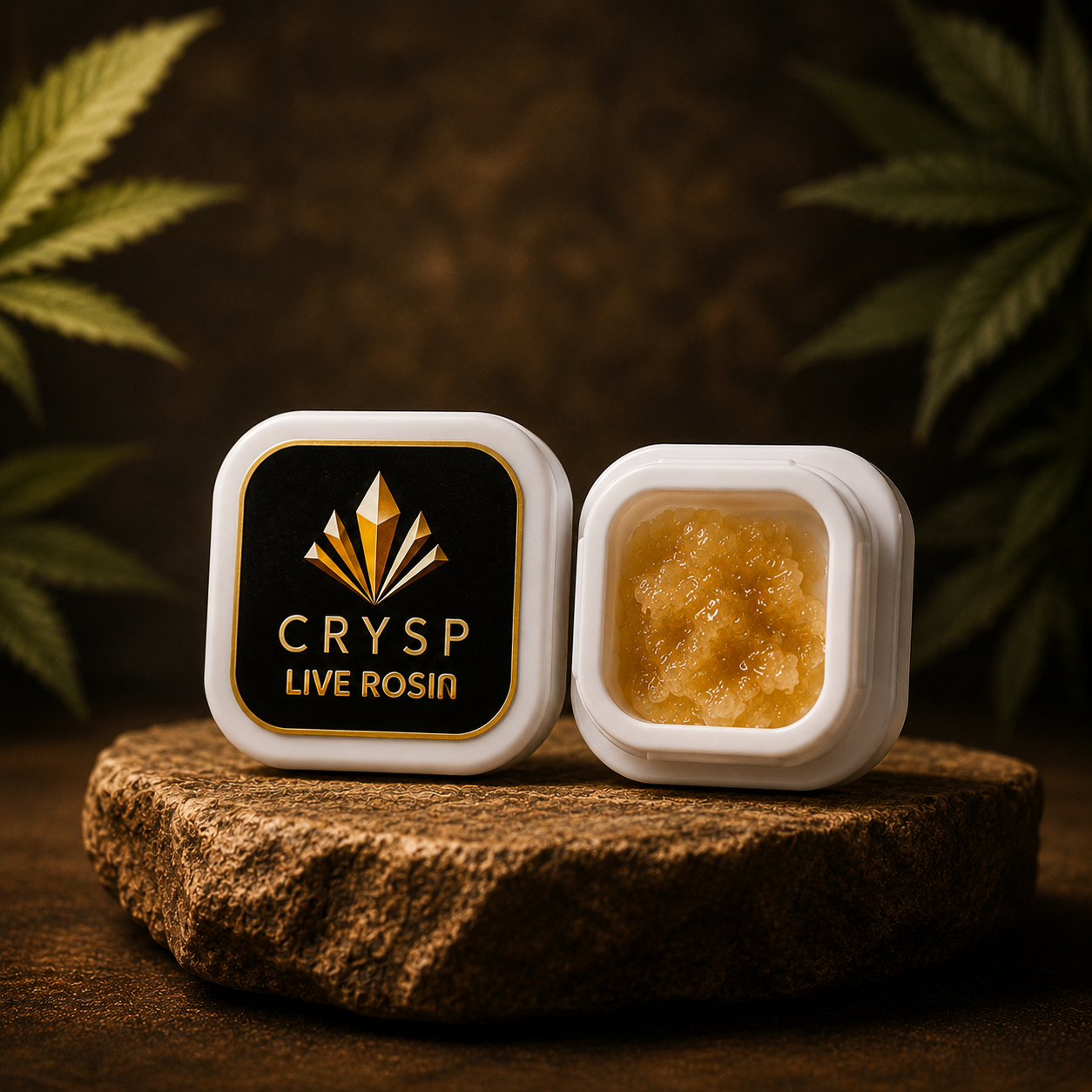 Premium live rosin concentrate by The Baked Monkey
